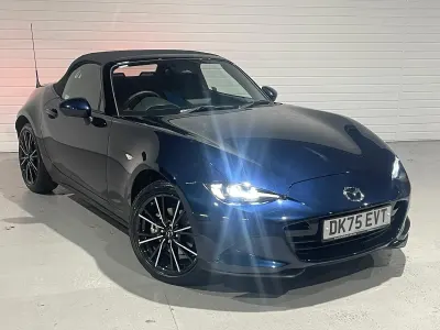 Used Mazda MX5 Exclusive-Line 184 HP (135 kW) 2025 Blue Cabriolet