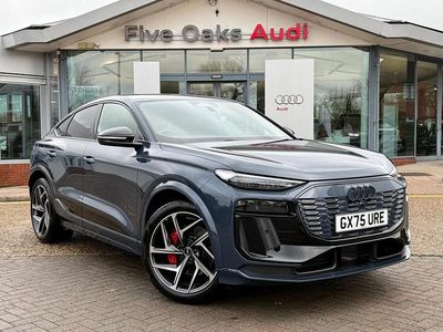 Blue Used 2025 Audi SQ6 Sportback e-tron Black Edition SUV | £75,690