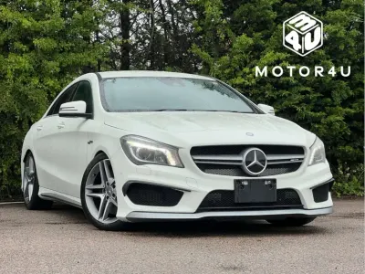 Used Mercedes CLA45 AMG 2016 White Sedan