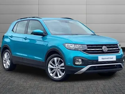 Usado VW T-Cross SE 115 CV (84 kW) 2019 Turquesa SUV