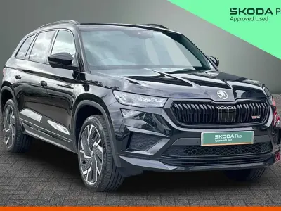 Used Skoda Kodiaq vRS 180 HP (132 kW) 2024 Black magic pearl effect SUV
