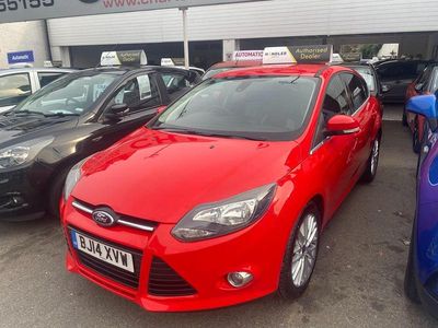 Used Ford Focus Zetec 2014 Red Hatchback