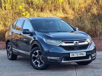 Used Honda CR-V Hybrid 184 HP (135 kW) 2020 Blue SUV
