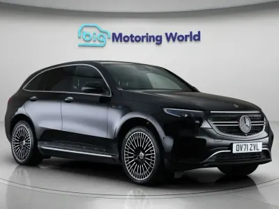 Used Mercedes EQC400 AMG Line Premium 300 kW (408 HP) 2021 Black SUV