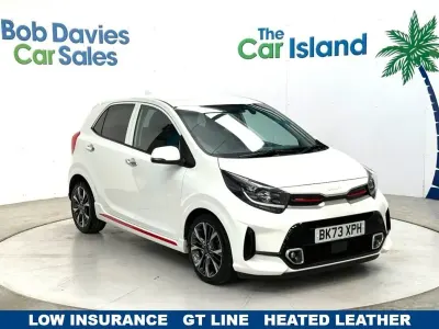 Used Kia Picanto GT-Line S 99 HP (72 kW) 2023 White Hatchback