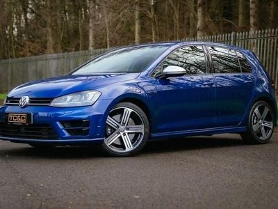 Used VW Golf VII R 2014 Blue Hatchback