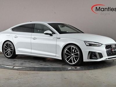 Used Audi A5 Sportback S-Line 150 HP (110 kW) 2023 White Hatchback