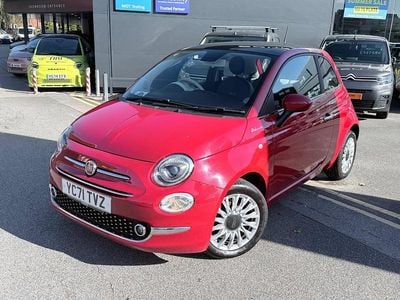 Red Used 2021 Fiat 500 Dolcevita Hatchback | £8,995 (Fair price)