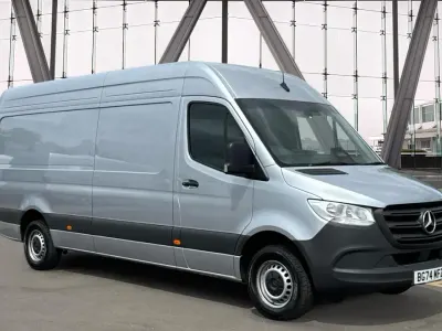 Used Mercedes Sprinter 150 HP (110 kW) 2024 Silver Van