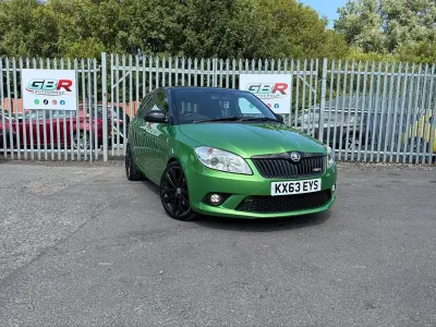 Used Skoda Fabia vRS 2013 Green Hatchback