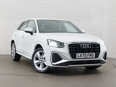 Usado Audi Q2 S-Line 150 CV (110 kW) 2021 Blanco SUV