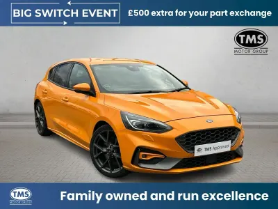Second-hand Ford Focus ST 280 CP (205 kW) 2019 Portocaliu Hatchback