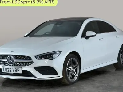 Usado Mercedes CLA250e AMG Line Premium Plus 218 HP (160 kW) 2022 Branco Sedan