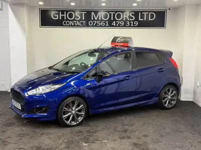 Used Ford Fiesta ST-Line 140 HP (102 kW) 2017 Blue Hatchback