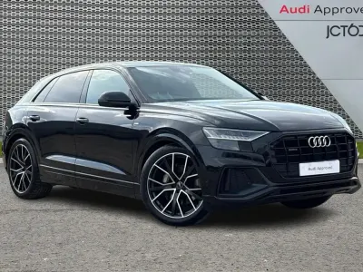 Used Audi Q8 Black Edition 258 HP (189 kW) 2022 Black SUV