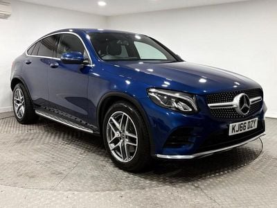 Blue Used 2017 Mercedes GLC250 AMG Line Premium Coupe | £16,495 (Good price)