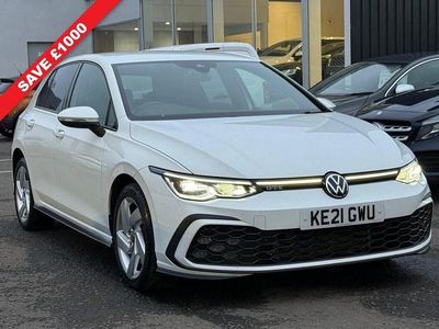 Used VW Golf VII GTE 2021 White Hatchback