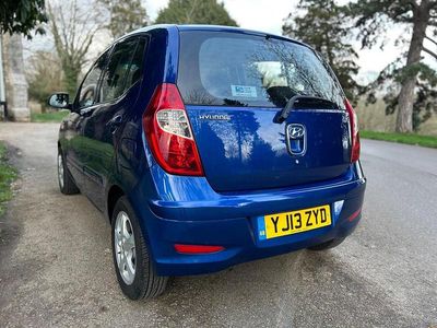 Used Hyundai i10 Active 2013 Blue Hatchback