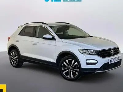 Used VW T-Roc United 150 HP (110 kW) 2020 White SUV