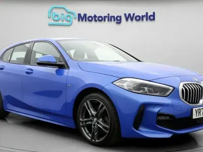 Used BMW 118 M Sport 136 HP (100 kW) 2022 Blue Hatchback