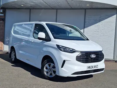 Used Ford Transit Custom Limited 136 HP (100 kW) 2024 White Van