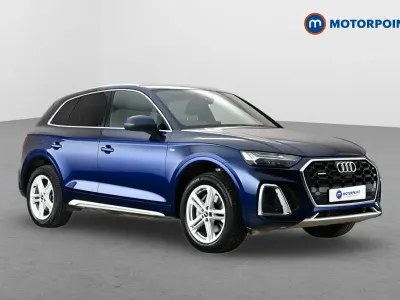 Used Audi Q5 S-Line 299 HP (219 kW) 2023 Blue SUV