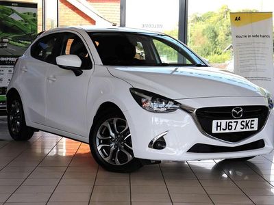 White Used 2017 Mazda 2 Hatchback | £9,780 (A bit pricey)
