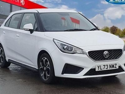 Used MG MG3 Excite 106 HP (77 kW) 2024 White Hatchback