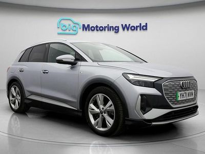 Used Audi Q4 e-tron S-Line 150 kW (204 HP) 2021 Silver SUV