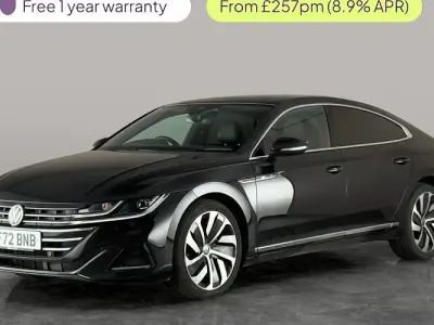 Used VW Arteon R-line 150 HP (110 kW) 2022 Black Hatchback