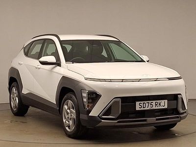 Special solid atlas white New 2025 Hyundai Kona Advanced SUV | £21,998 (Good price)