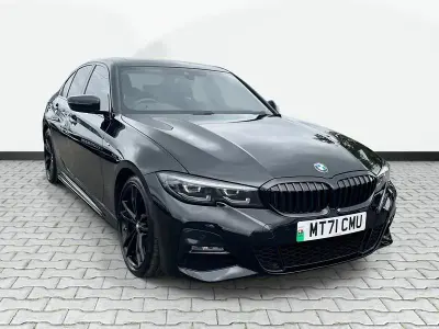 Used BMW 320 M Sport 2021 Black Sedan