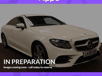 White Used 2020 Mercedes E300 AMG Line Premium Coupe | £23,420 (Good price)