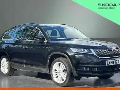 Used Skoda Kodiaq SE L 150 HP (110 kW) 2018 Black SUV