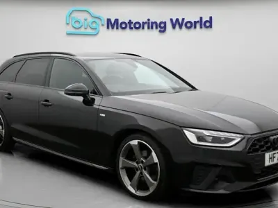 Used Audi A4 Black Edition 150 HP (110 kW) 2021 Black Estate