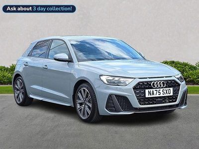 New Audi A1 Sportback S-Line 116 HP (85 kW) 2025 Grey Hatchback