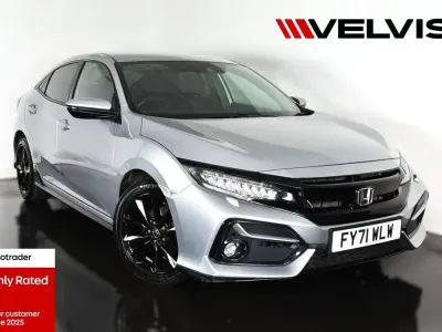 Used Honda Civic Sport 182 HP (133 kW) 2021 Silver Hatchback