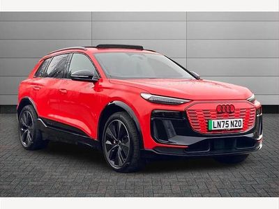 Red Used 2025 Audi SQ6 e-tron Advanced SUV | £75,995 (Expensive)