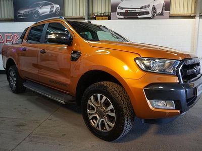 Used Ford Ranger Wildtrack 2019 Orange Pickup