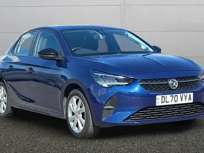 Używany Vauxhall Corsa 75 KM (55 kW) 2020 Niebieski Hatchback