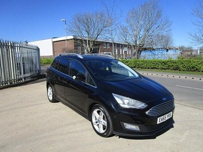 Used Ford Grand C-Max Titanium X 150 HP (110 kW) 2015 Black MPV