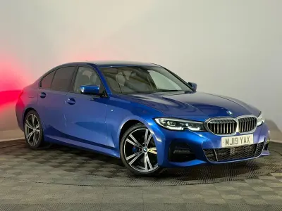 Used BMW 330 M Sport 255 HP (187 kW) 2019 Blue Sedan