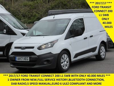 used Ford Transit Connect 200 L1 SWB WITH ONLY 40.000 MILES,BLUETOOTH,DAB RADIO AND MORE