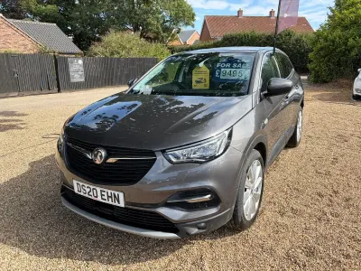 Used Vauxhall Grandland X Elite 130 HP (95 kW) 2020 Grey SUV
