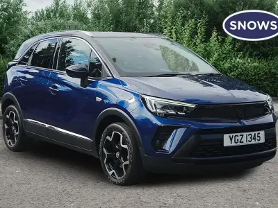 Used Vauxhall Crossland Ultimate 110 HP (80 kW) 2022 Blue SUV