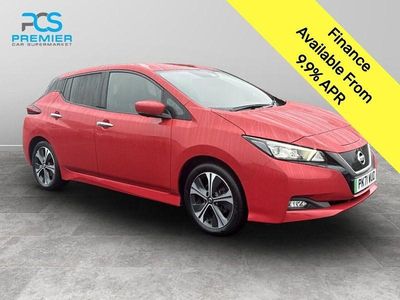 Used Nissan Leaf Tekna 110 kW (150 HP) 2022 Red Hatchback