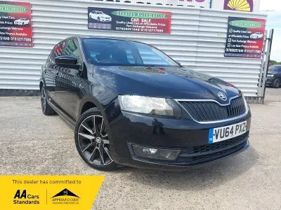 Used Skoda Rapid 2014 Black Hatchback
