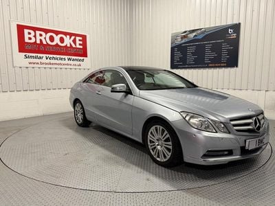 Silver Used 2013 Mercedes E350 SE Coupe | £9,890 (Fair price)