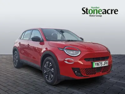 New Fiat 600E Red 113 kW (154 HP) 2025 Red Hatchback