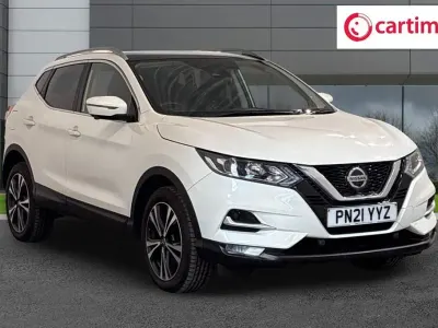 Gebraucht Nissan Qashqai N-Connecta 140 PS (102 kW) 2021 Weiß SUV